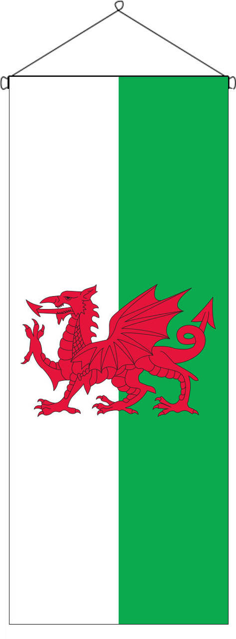 Flaggenbanner Wales