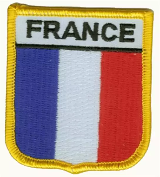 Wappenaufnäher Frankreich