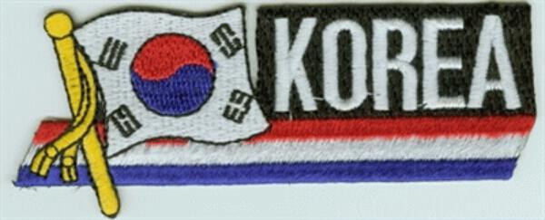 Sidekick-Aufnäher Südkorea
