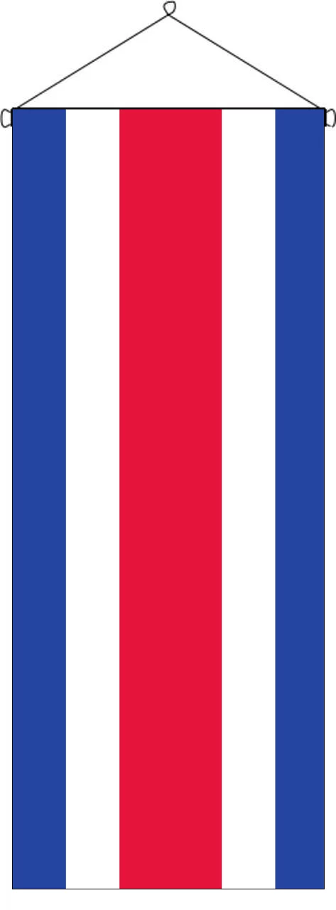 Flaggenbanner Costa Rica