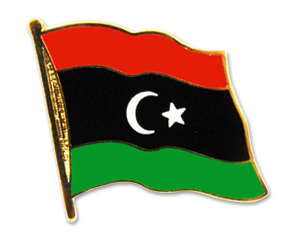 Flaggenpin Libyen