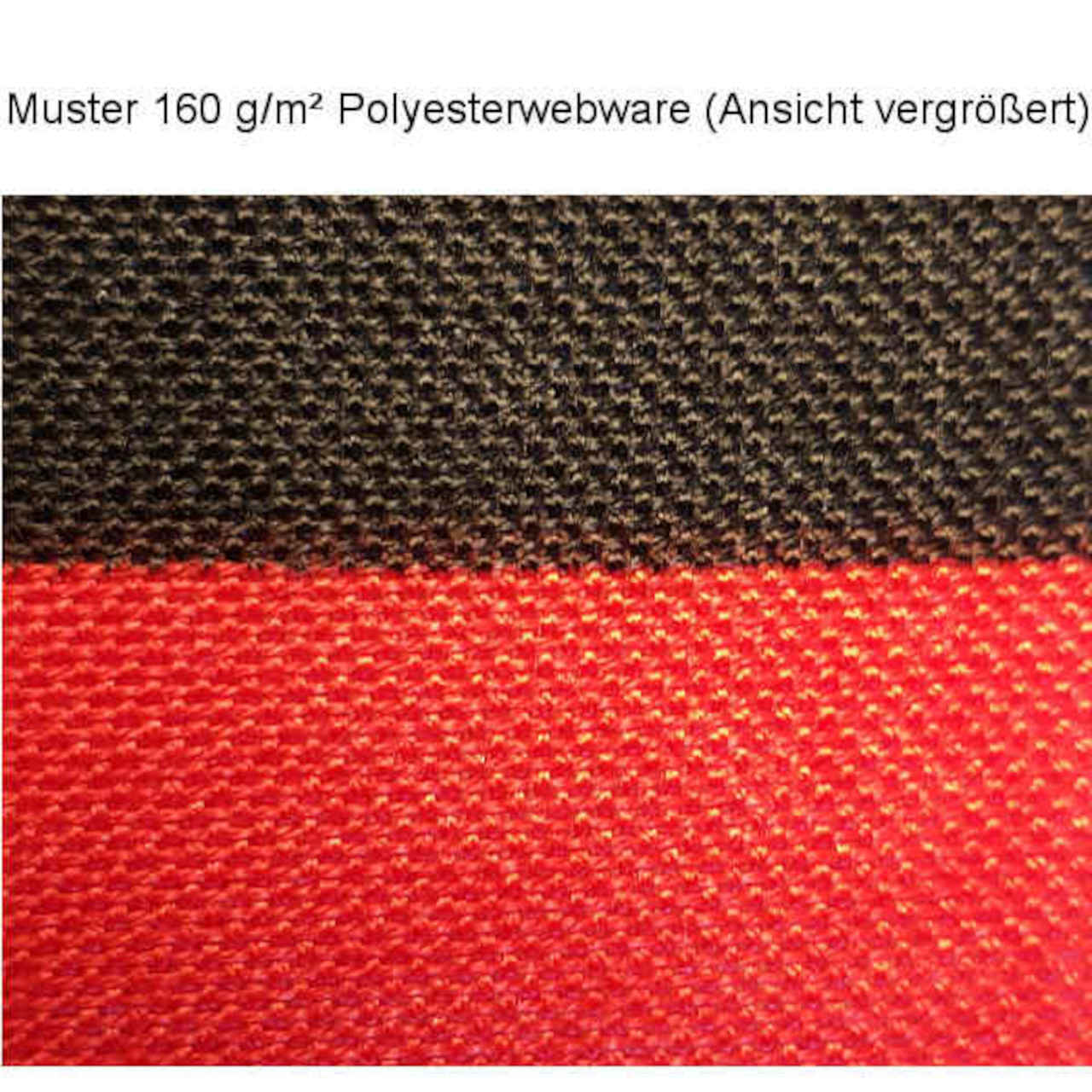 Flaggenstoffmuster aus Polyesterwebware 160 g/m²