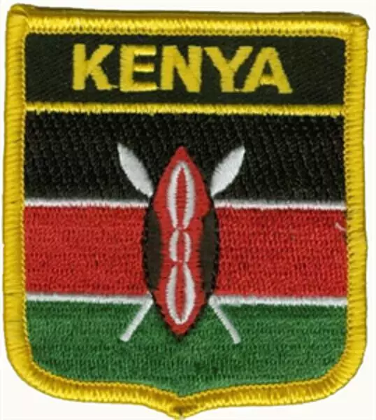 Wappenaufnäher Kenia