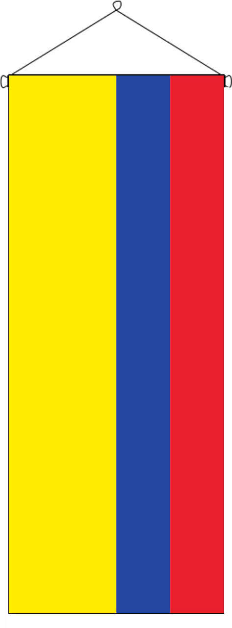 Flaggenbanner Ecuador