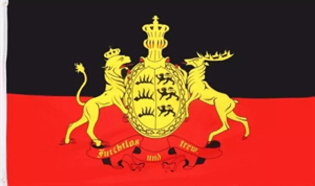 Flagge Königreich Württemberg