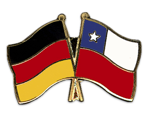 Freundschaftspin Deutschland Chile