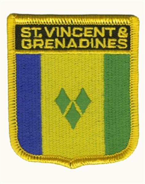 Wappenaufnäher St. Vincent und die Grenadinen