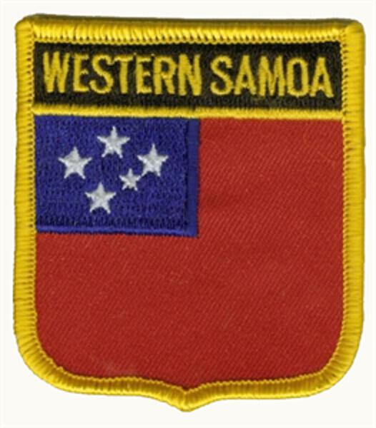 Wappenaufnäher Westsamoa