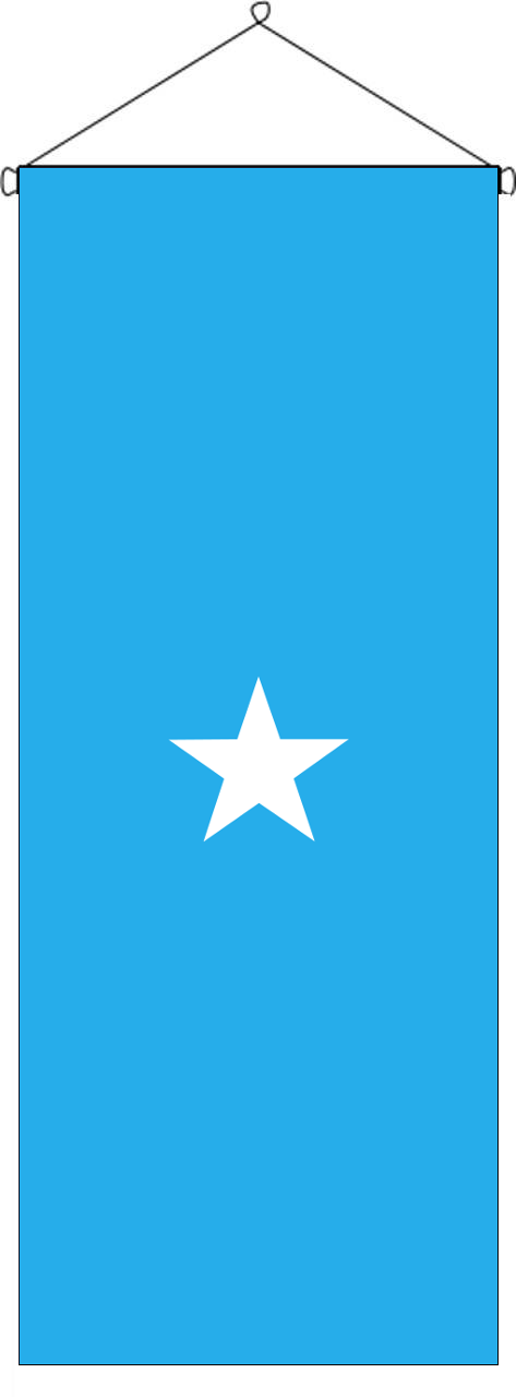 Flaggenbanner Somalia