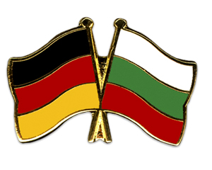 Freundschaftspin Deutschland Bulgarien