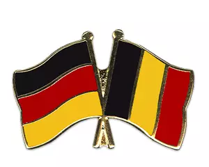 Freundschaftspin Deutschland Belgien