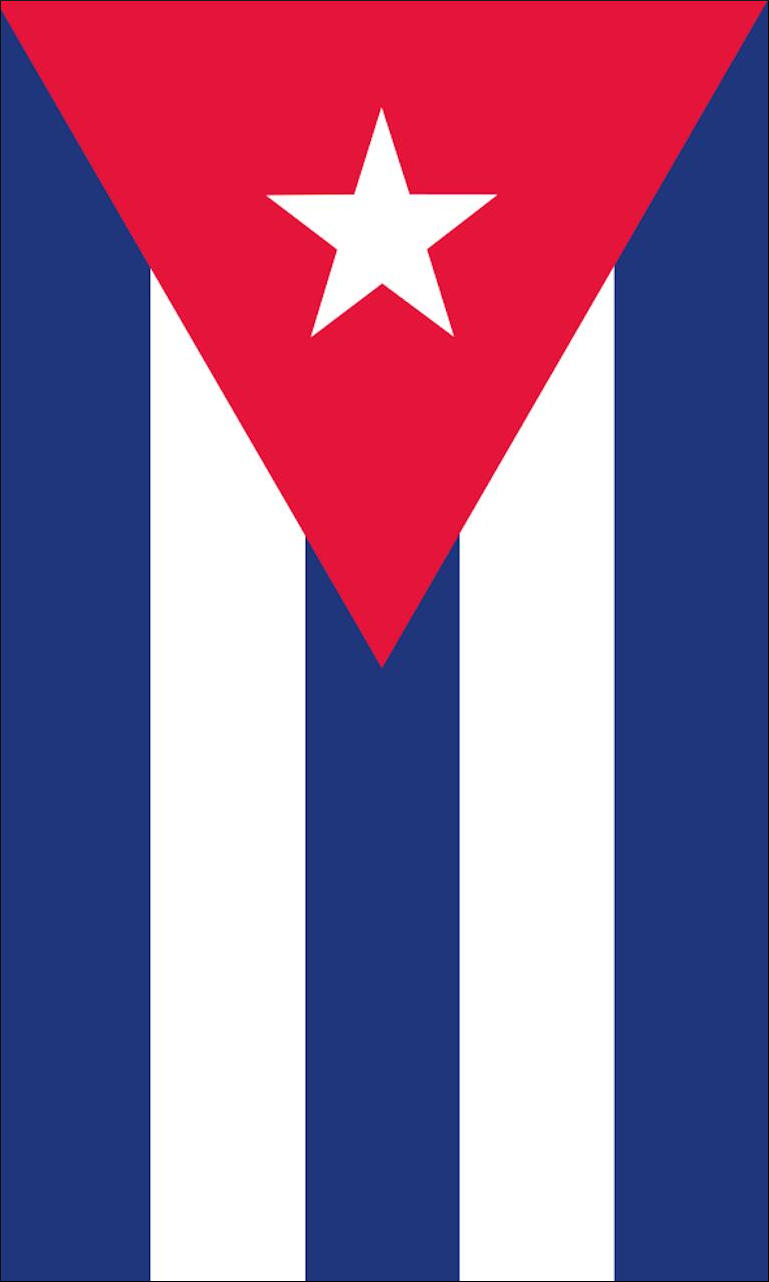 Tischbanner Kuba
