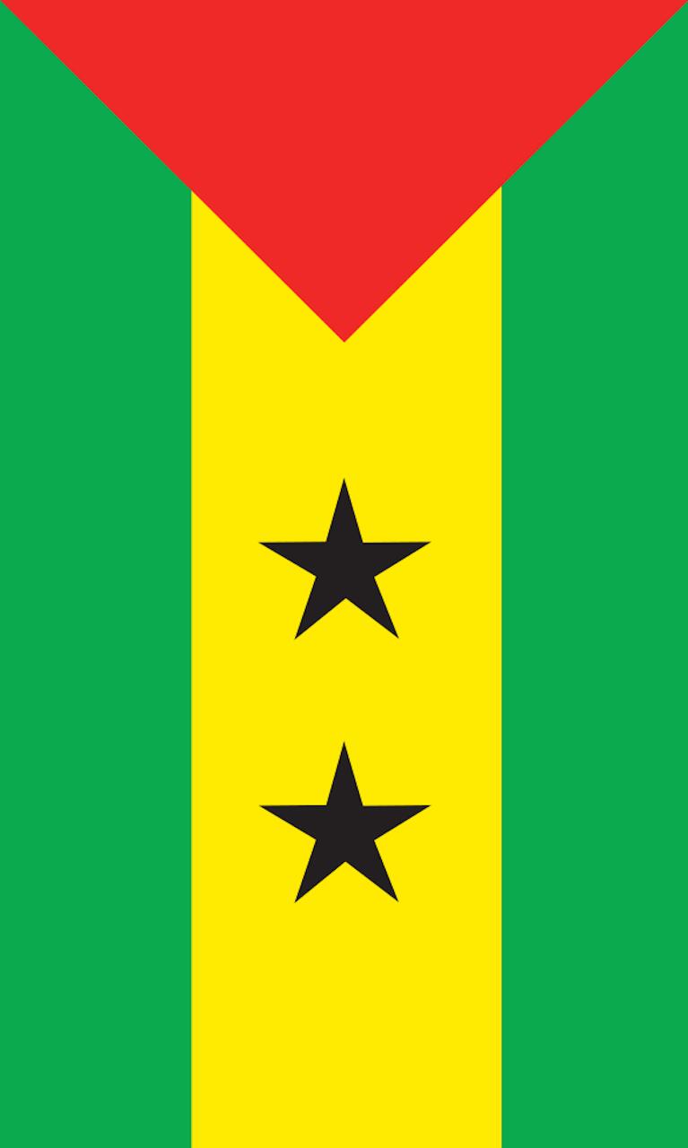 Tischbanner Sao Tome und Principe