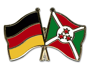 Freundschaftspin Deutschland Burundi