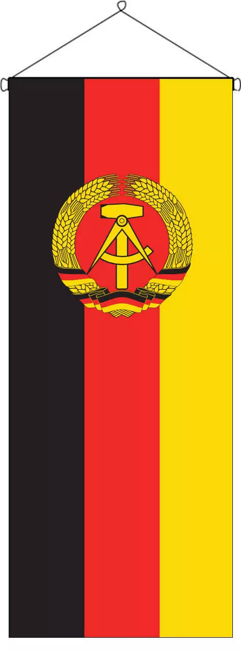 Flaggenbanner DDR