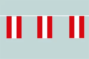 Flaggenkette Österreich