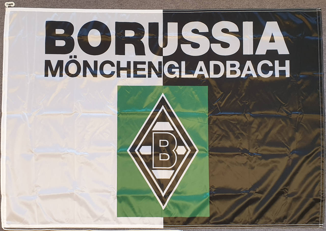 Borussia Mönchengladbach Flagge Retro