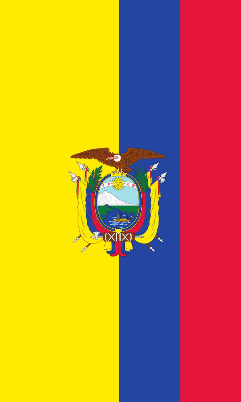 Tischbanner Ecuador