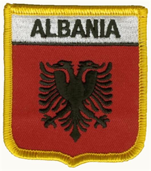 Wappenaufnäher Albanien