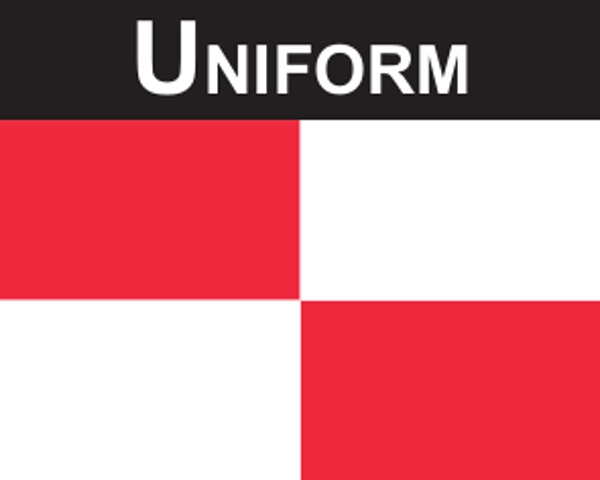Flaggenaufkleber Uniform