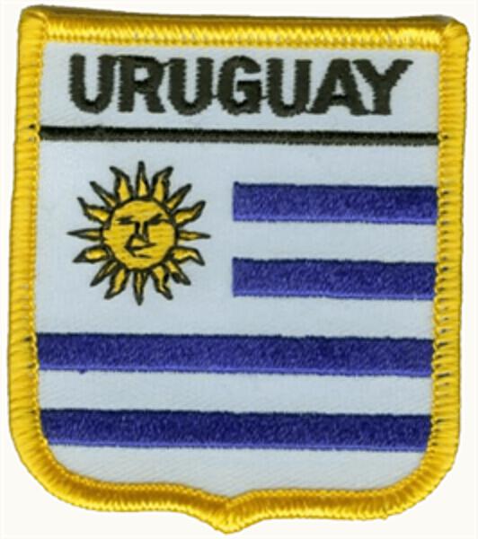 Flaggenaufnäher Uruguay