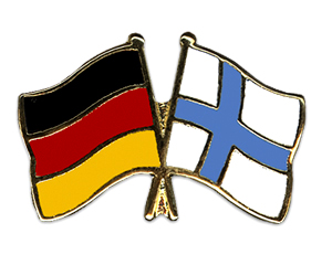 Freundschaftspin Deutschland Finnland 