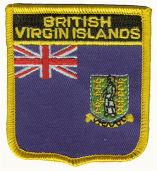 Wappenaufnäher Britische Jungferninseln