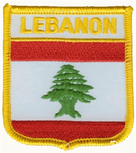 Wappenaufnäher Libanon