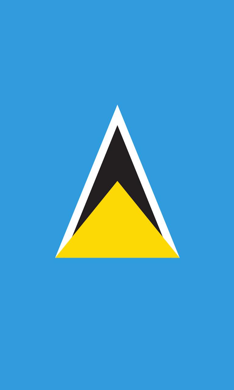 Tischbanner St. Lucia