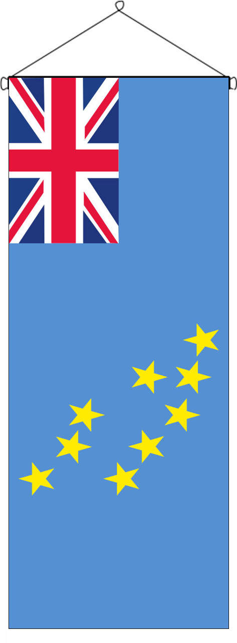 Flaggenbanner Tuvalu