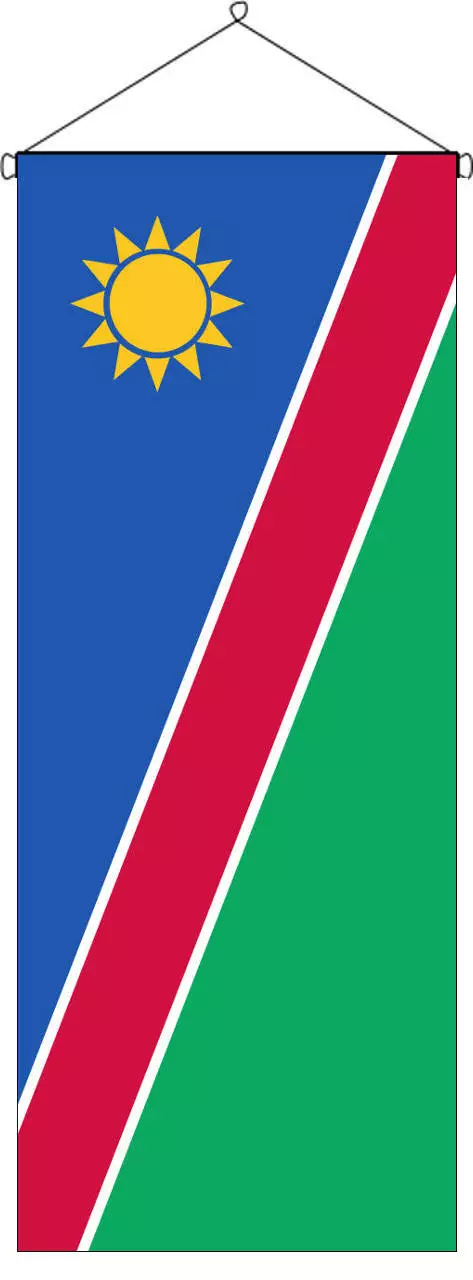 Flaggenbanner Namibia
