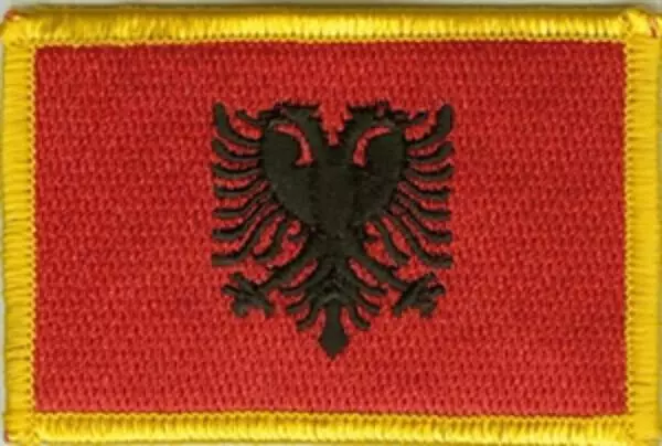 Flaggenaufnäher Albanien
