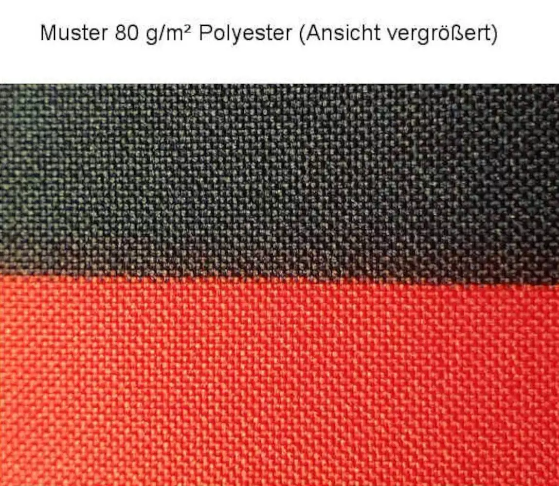 Flaggenstoffmuster aus Polyester 80 g/m²