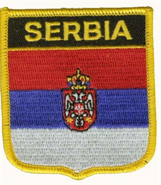 Wappenaufnäher Serbien
