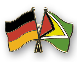 Freundschaftspin Deutschland Guyana