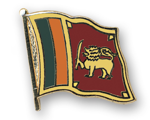 Flaggenpin Sri Lanka