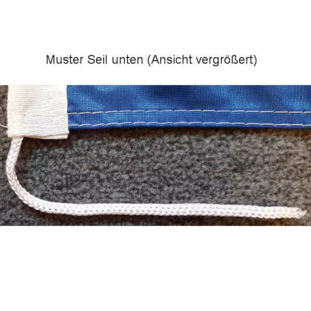 Muster eines Seils an Flagge aus Polyester 80 g/m²