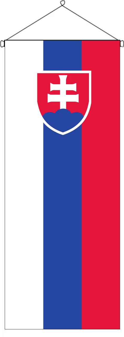 Flaggenbanner Slowakei