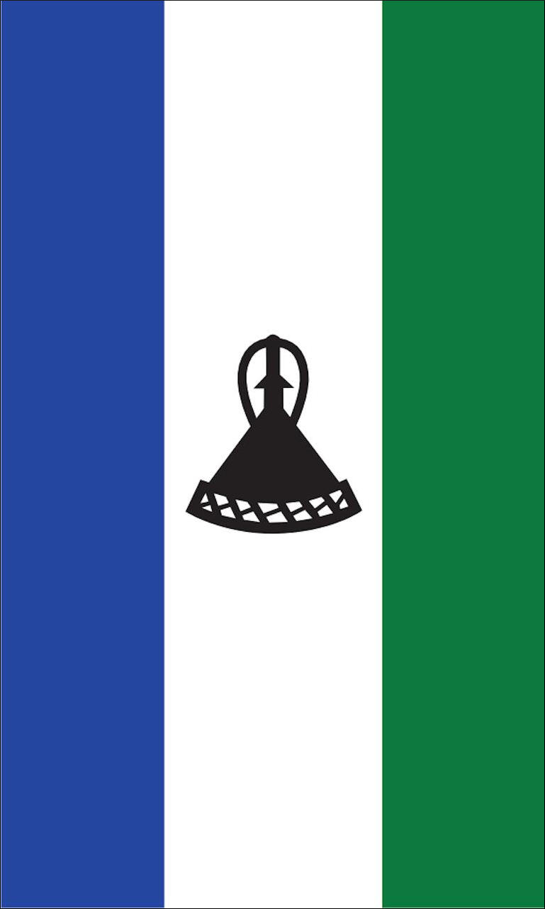 Tischbanner Lesotho