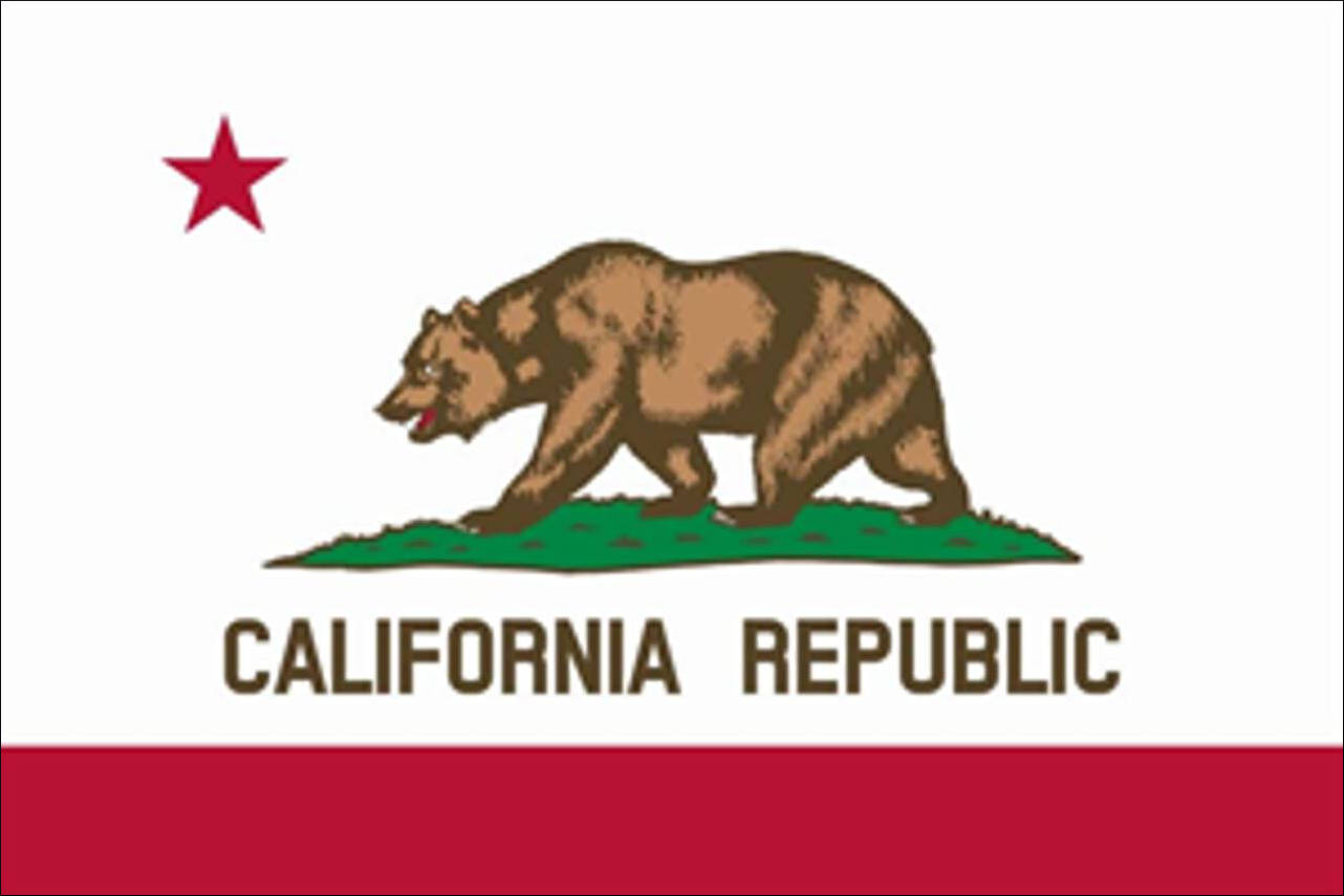 Flagge Kalifornien