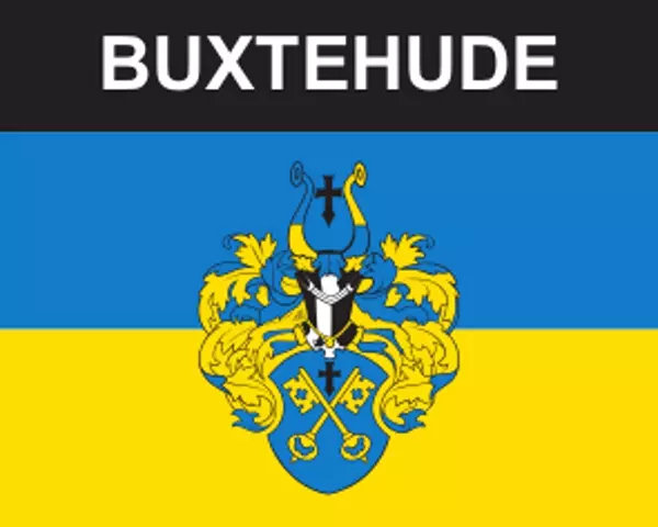Flaggenaufkleber Buxtehude