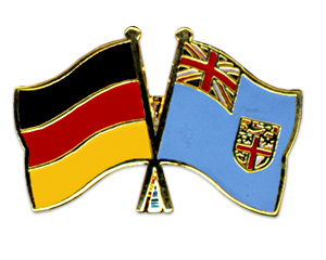 Freundschaftspin Deutschland Fidschi