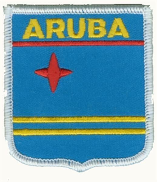 Wappenaufnäher Aruba