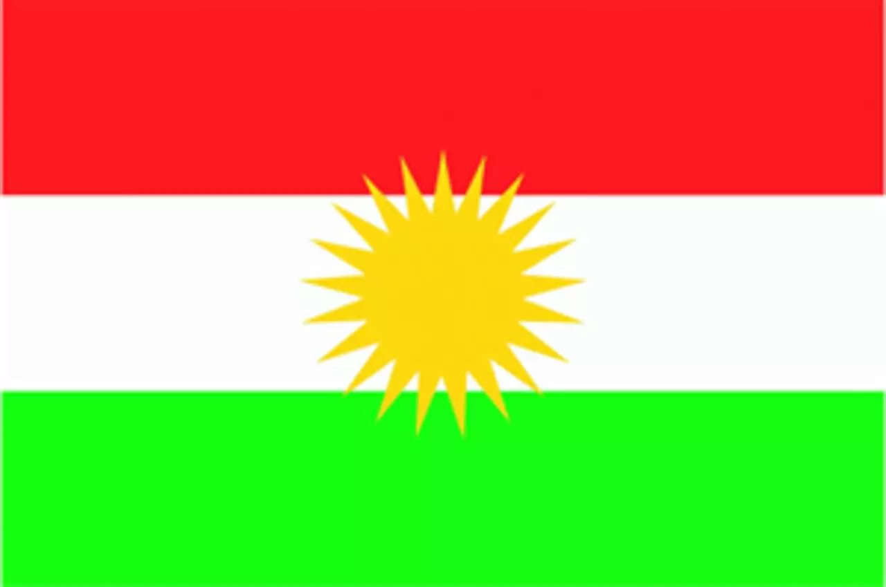 Flagge Kurdistan