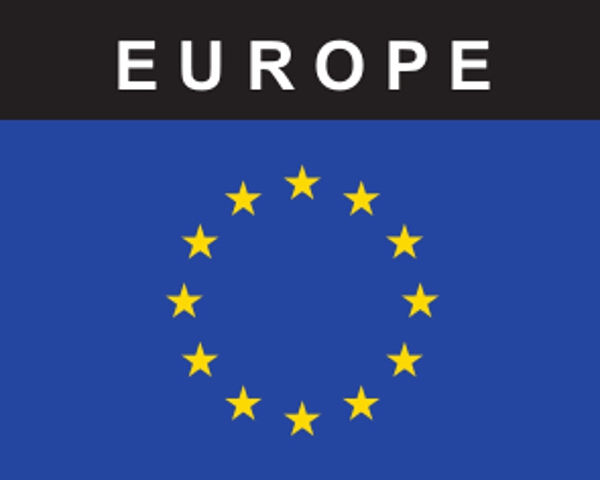 Flaggenaufkleber Europa