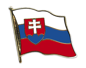 Flaggenpin Slowakei