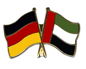 Freundschaftspin Deutschland Vereinigte Arabische Emirate