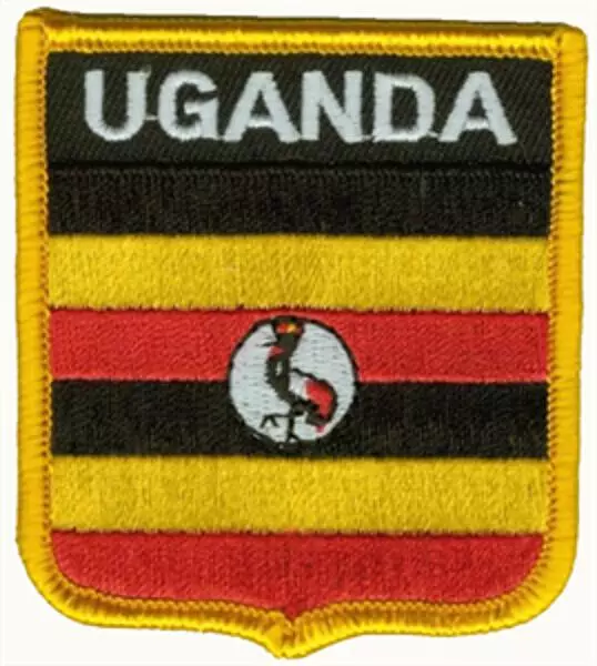 Wappenaufnäher Uganda