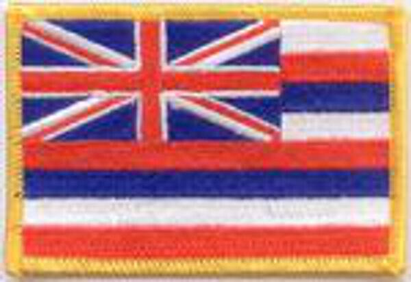 Flaggenaufnäher Hawaii