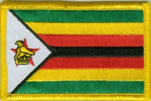 Flaggenaufnäher Simbabwe